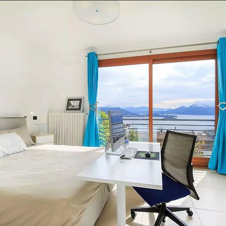 Armonie Del Lago - Lakeview Retreat With Private Garden, Pool & Jacuzzi Бавено Екстериор снимка