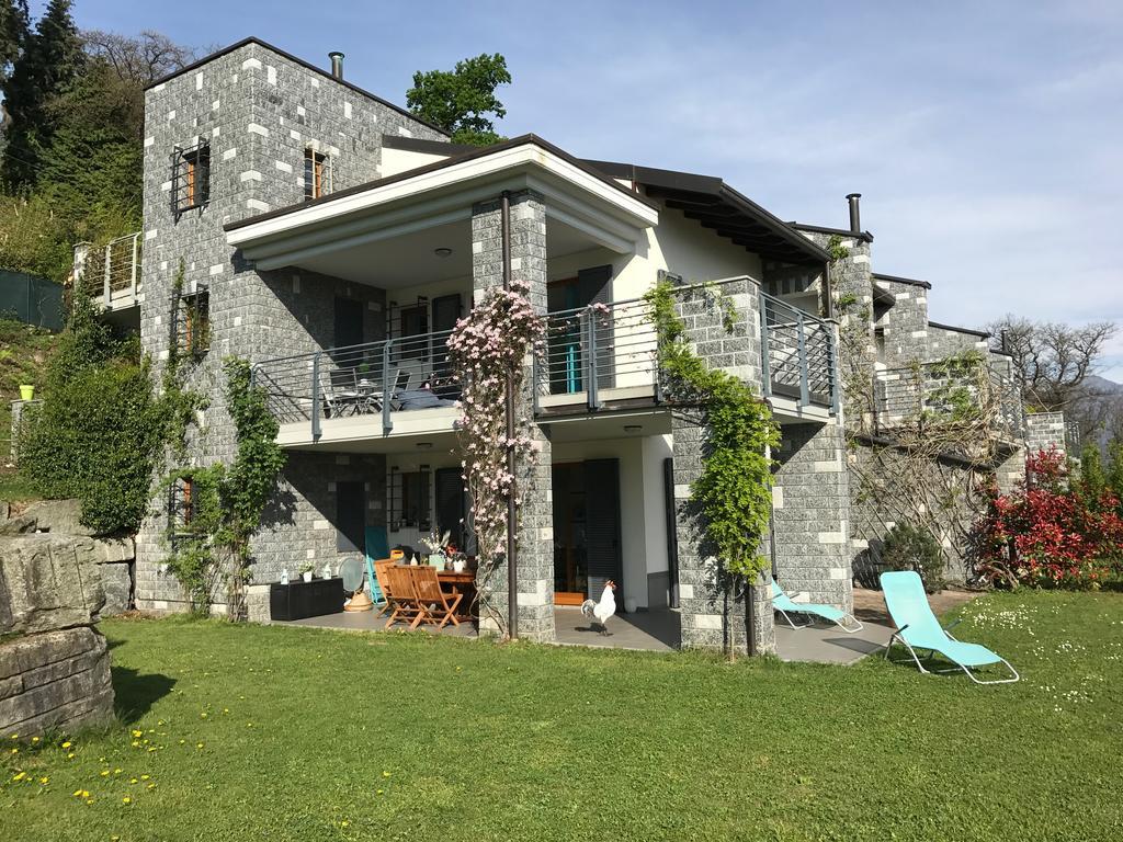 Armonie Del Lago - Lakeview Retreat With Private Garden, Pool & Jacuzzi Бавено Екстериор снимка