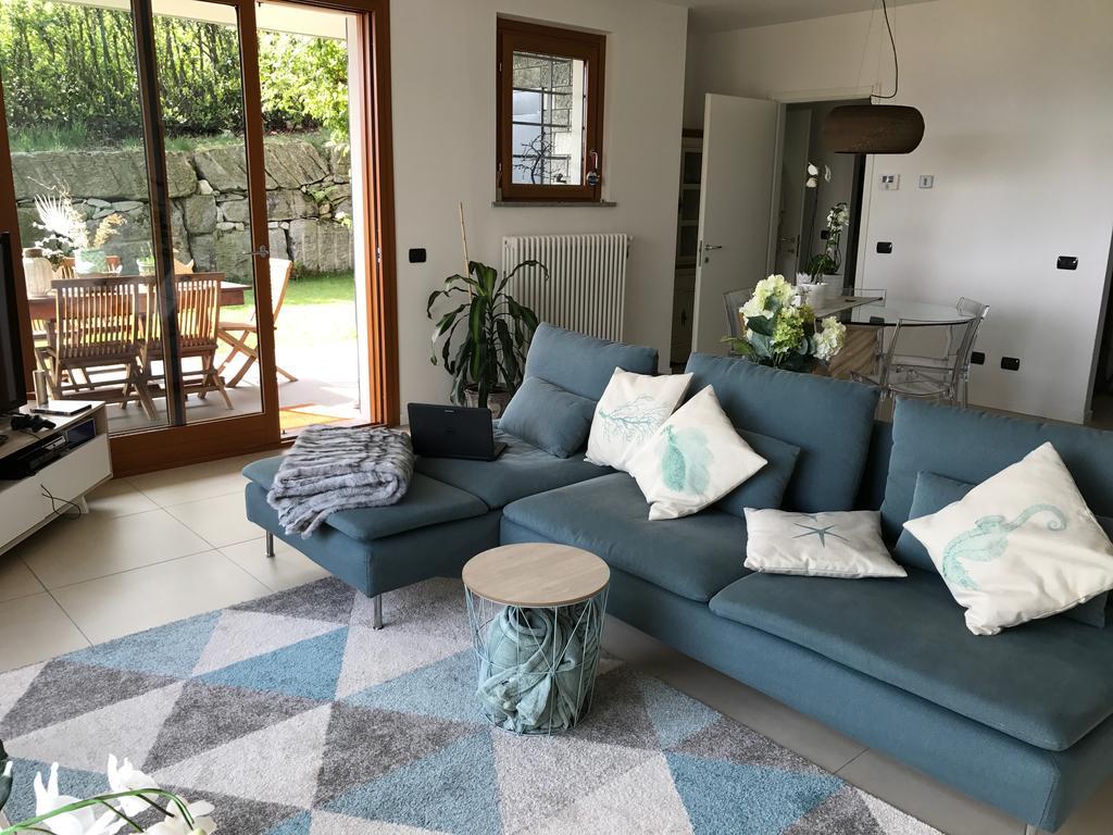 Armonie Del Lago - Lakeview Retreat With Private Garden, Pool & Jacuzzi Бавено Екстериор снимка